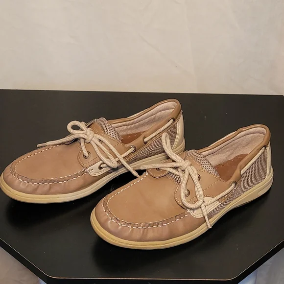 Dexter Shoes Dexter Tan Faux Leather Lace Up Loafers Poshmark